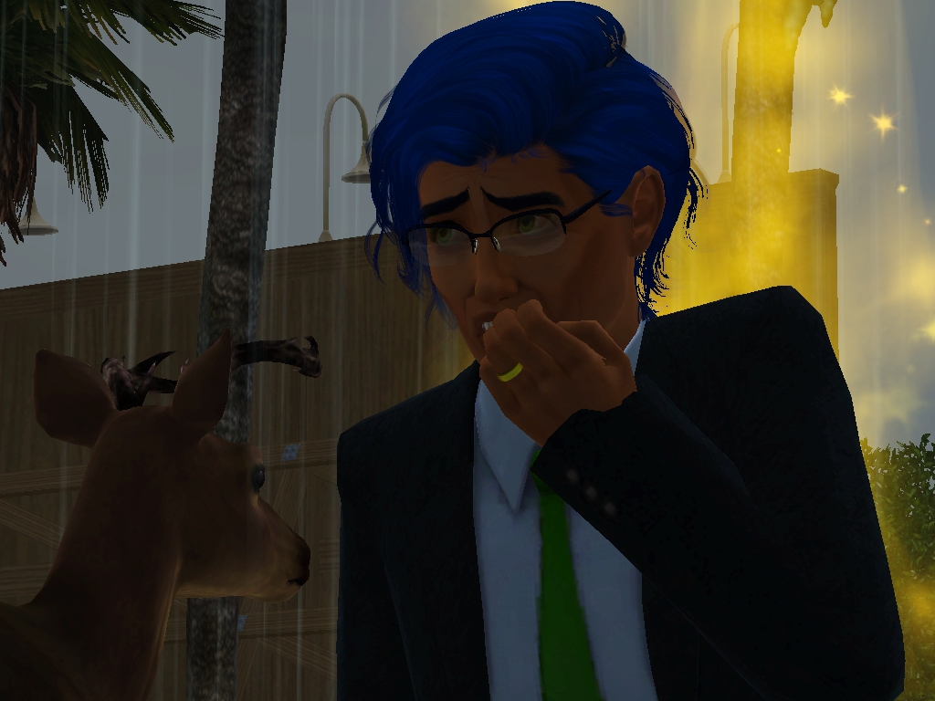 Microsoft Sam in The Sims 3 Pets deer