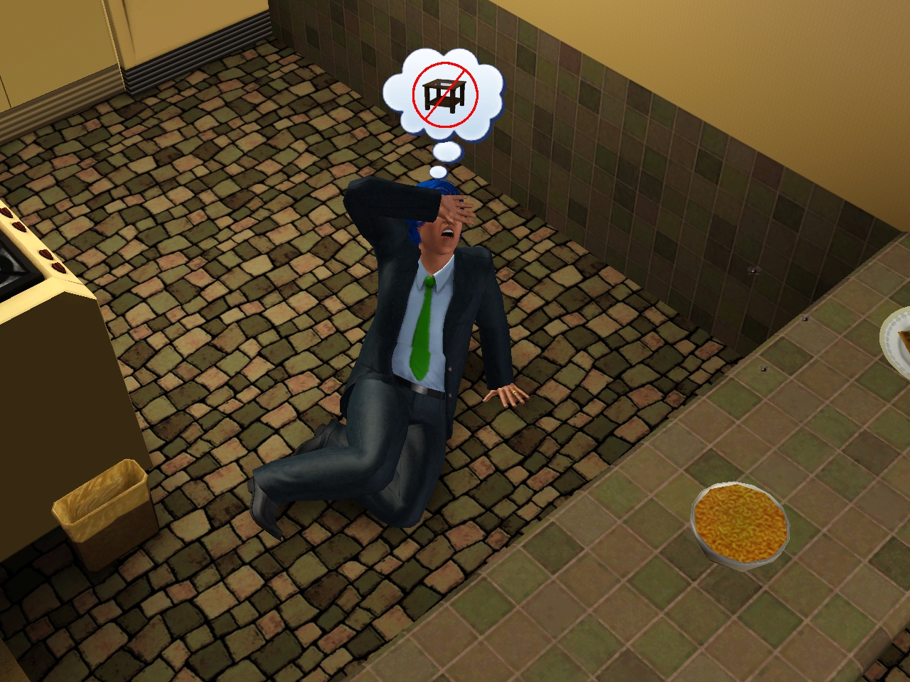 Microsoft Sam in The Sims 3